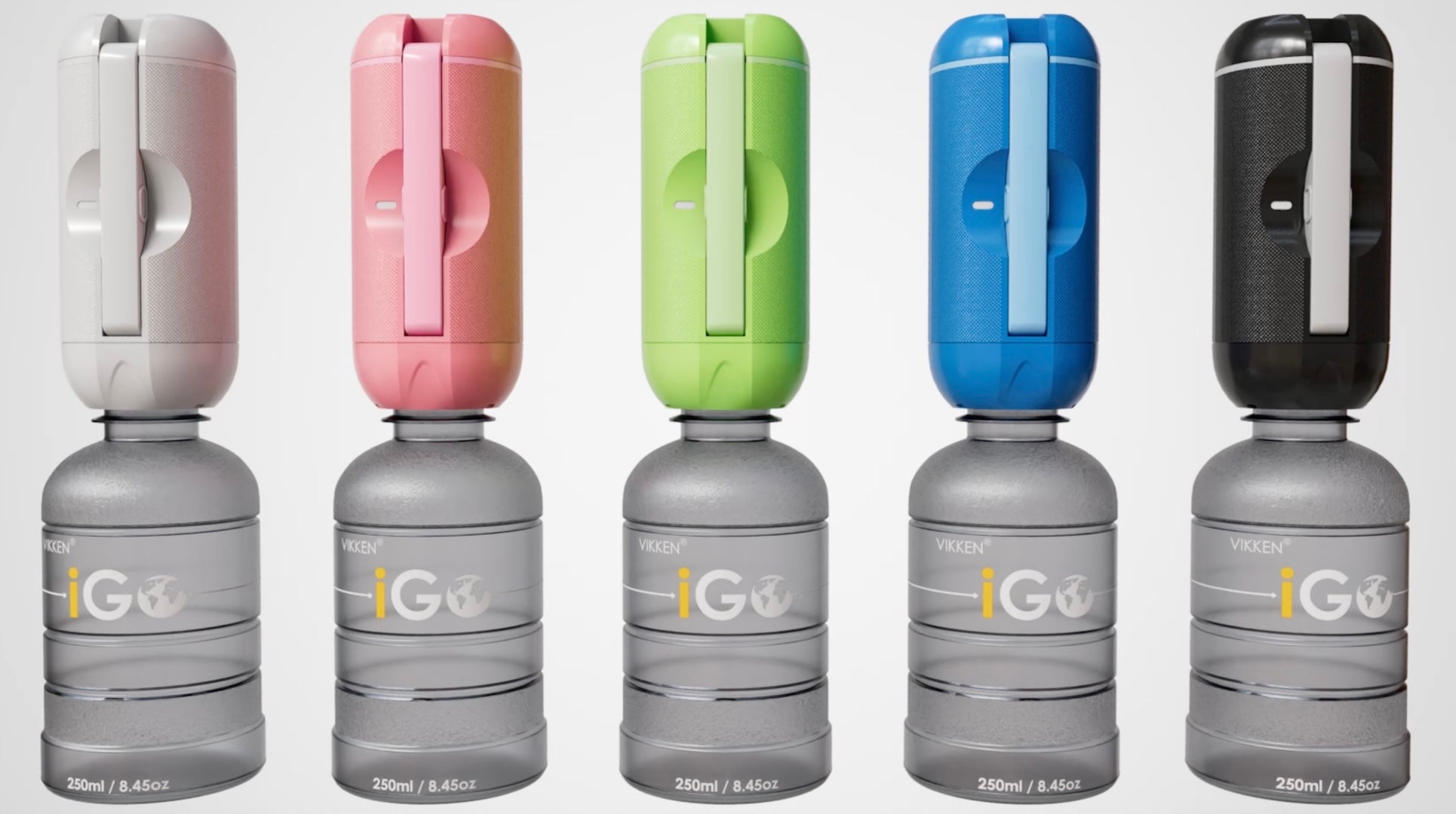 iGo 250ml Bottle, PETG 27mm thread